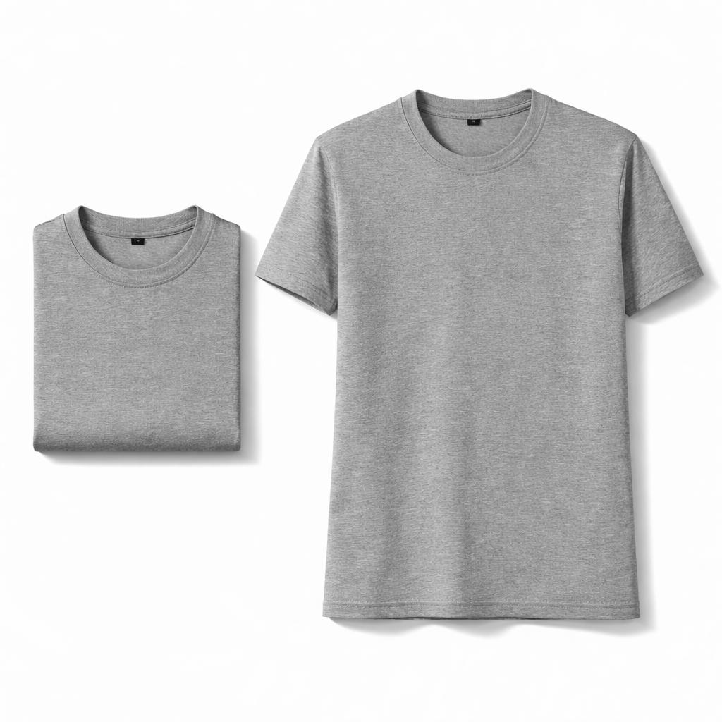 Chinese Terry grey T-shirt